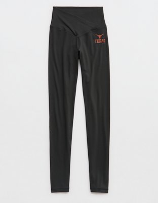 Texas Longhorns OFFLINE By Aerie Crossover Legging - Onyx Black