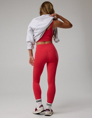 Georgia Bulldogs OFFLINE By Aerie Crossover Legging - Bright Red