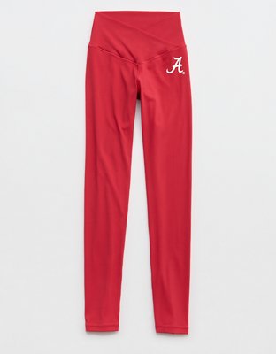 Alabama Crimson Tide OFFLINE By Aerie Crossover Legging - Red