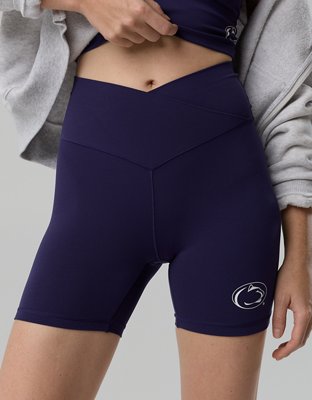Penn State Nittany Lions OFFLINE By Aerie Crossover 5" Bike Short - Basic Navy