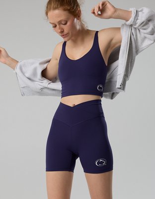Penn State Nittany Lions OFFLINE By Aerie Crossover 5" Bike Short - Basic Navy