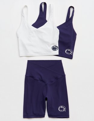 Georgia Bulldogs OFFLINE By Aerie Crossover 5" Bike Short - Bright Red