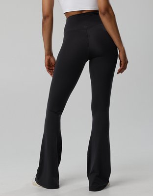 Alabama Crimson Tide OFFLINE By Aerie Crossover Flare Legging - Bold Black