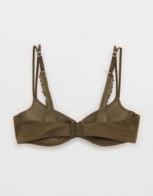 Sunnie Demi Push Up Bra - Festive Olive
