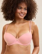 Sunnie Demi Push Up Bra - Club Pink