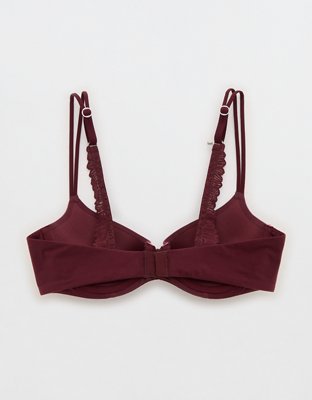 Sunnie Demi Push Up Bra - Royal Berry