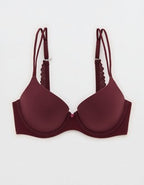 Sunnie Demi Push Up Bra - Royal Berry