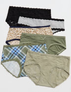 Show Off Vintage Lace Boybrief Underwear - True Black