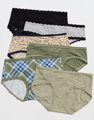 Show Off Vintage Lace Boybrief Underwear - True Black