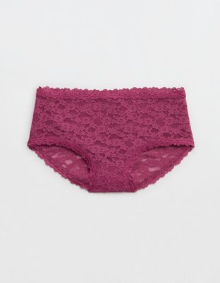 Show Off Vintage Lace Boybrief Underwear - Autumn Jam