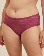 Show Off Vintage Lace Boybrief Underwear - Autumn Jam