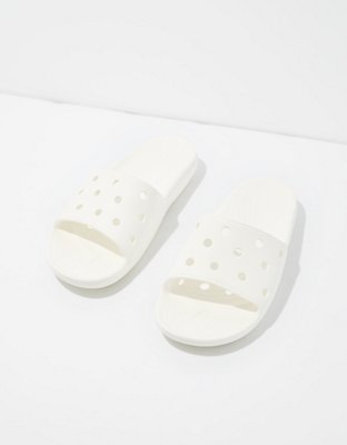 Crocs Men's Classic Slide Sandal - White