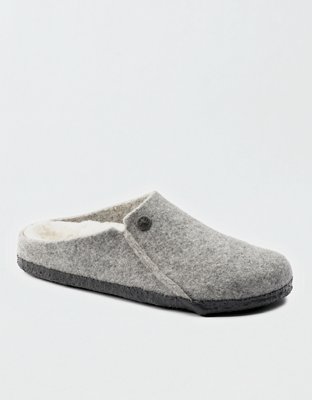Birkenstock Men's Zermatt Shearling Slipper - Gray