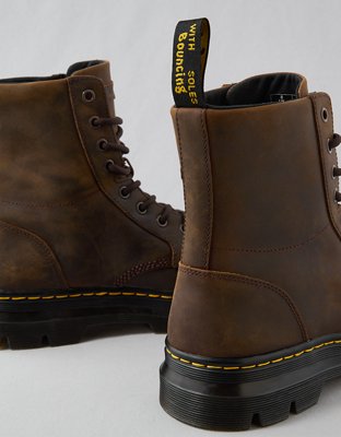 Dr. Martens Men's Combs Leather Casual Boots - Brown