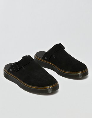 Dr. Martens Carlson Suede Slingback Mule - Black