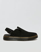 Dr. Martens Carlson Suede Slingback Mule - Black