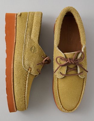 Timberland Men's 3-Eye Classic Boat Shoe - Sand