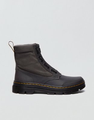 Dr. Martens Men's Combs Zip Boot - Gray