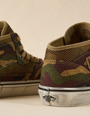 Vans Half Cab Decon Shoe - Camo Green