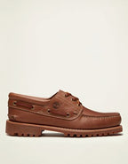 Timberland® Authentic 3-Eye Lug Handsewn Boat Shoe - Brown