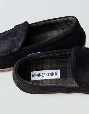 Minnetonka Tilden Slipper - Black