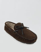 Minnetonka Casey Moccasin Slipper - Chocolate