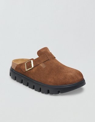 Birkenstock Papillio Chunky Boston Clog - Cognac
