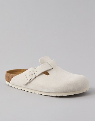 Birkenstock Women's Boston Soft Footbed Clog - White
