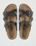 Birkenstock Women's Franca Soft Footbed Sandal - Black