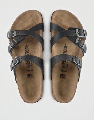 Birkenstock Women's Franca Soft Footbed Sandal - Black