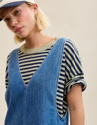 Aerie Denim Skirtall - Bright Idea