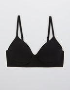 Superchill Wireless Lightly Lined Bra - True Black