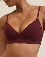 Superchill Wireless Lightly Lined Bra - Royal Berry