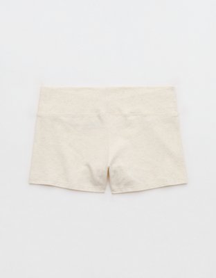 Superchill Cotton High Rise Boyshort Underwear - Heather Frost