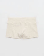Superchill Cotton High Rise Boyshort Underwear - Heather Frost