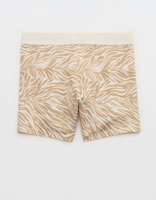 Superchill Cotton High Waisted Boyshort Underwear - Toasted Almond
