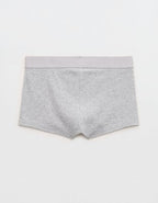 Superchill Cotton Rib Shortie Underwear - Medium Heather Gray