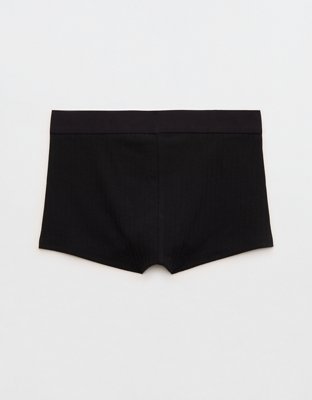 Superchill Cotton Rib Shortie Underwear - 15 Year Black Destroy