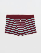 Superchill Cotton Rib Shortie Underwear - Deep Ruby