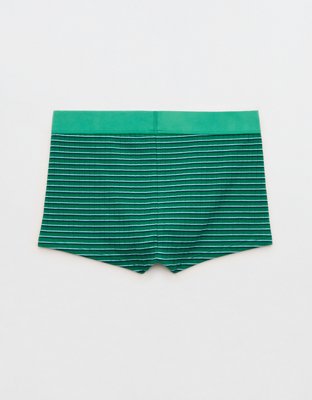 Superchill Cotton Rib Shortie Underwear - Emerald Isle