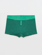 Superchill Cotton Rib Shortie Underwear - Emerald Isle