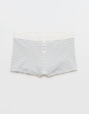 Superchill Cotton Rib Shortie Underwear - Monaco Blue