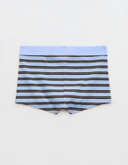 Superchill Cotton Rib Shortie Underwear - Cloudy Blue