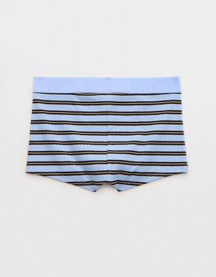 Superchill Cotton Rib Shortie Underwear - Cloudy Blue