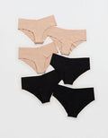 Superchill No Show Cotton Cheeky Underwear 6-Pack - Multi