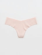 Superchill No Show Cotton Thong Underwear - Tender Heart