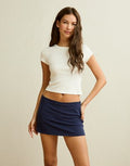 AE Super Low-Rise Micro Skirt - Navy