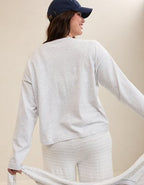Aerie Sunday Soft Cardigan - Light Heather Gray
