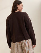 Aerie Sunday Soft Cardigan - Deep Earth